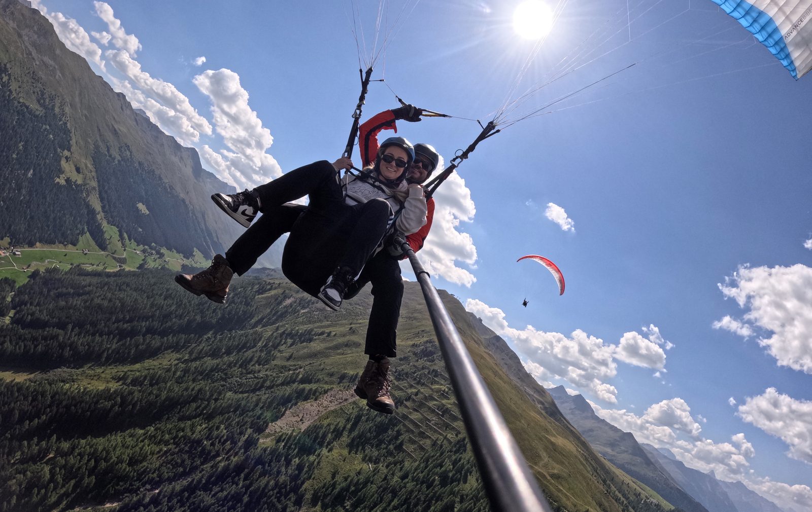 Halber Tag Paragliding über Davos