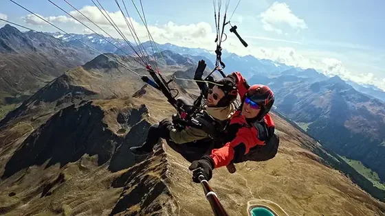 Fabio Profumo, tandem pilot at Air-Davos Paragliding