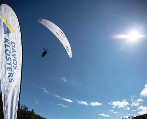 Red Bull X-Alps 2019 Turnpoint Davos am Davosersee