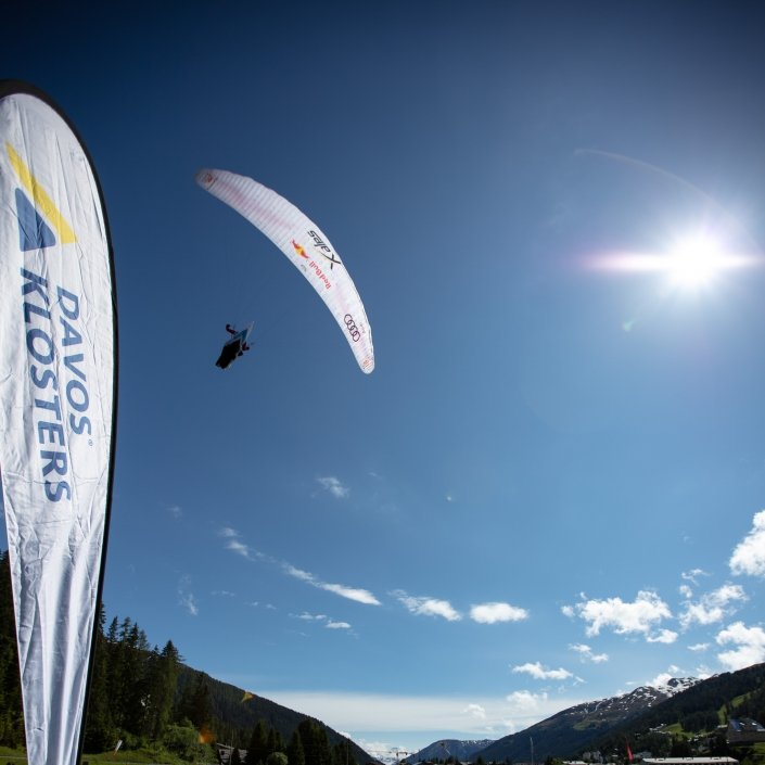 Red Bull X-Alps 2019 Turnpoint Davos am Davosersee