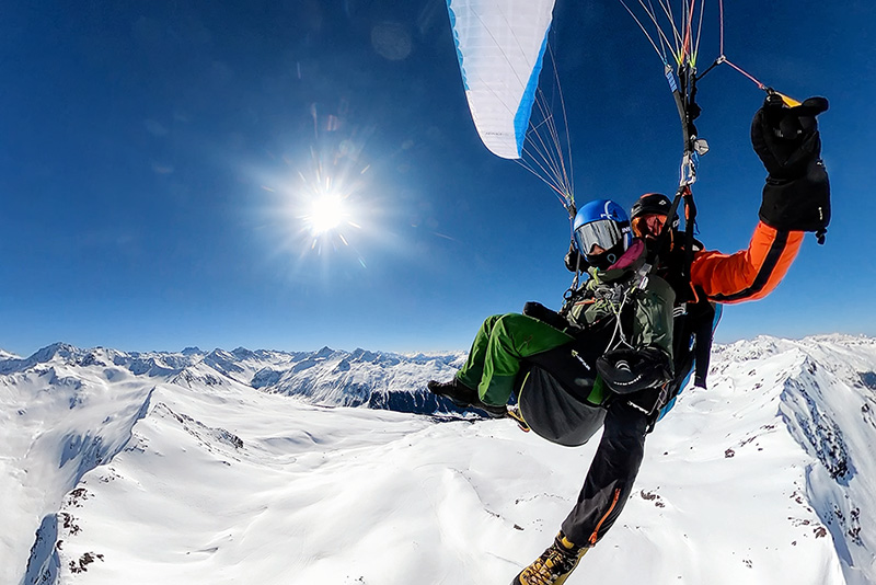 Panoramaflug-Paragliding-Davos-Klosters