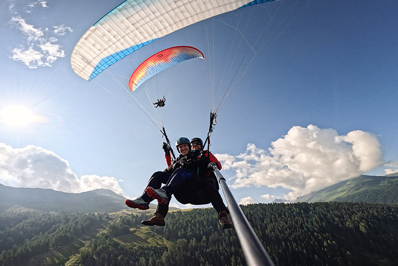 Paragliding Tandemflug Geschenkgutschein Bestellen